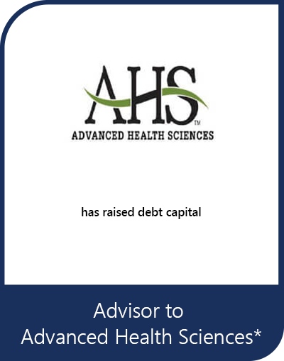 Transaction tombstone for Advanced Health Sciences
