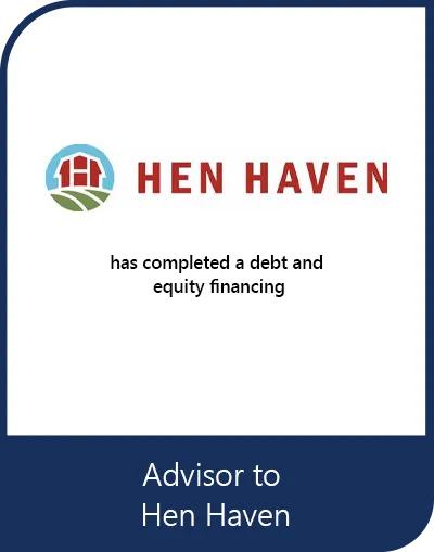 Transaction tombstone for Hen Haven