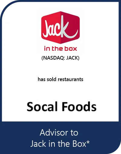 Transaction tombstone for Jack in the Box