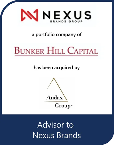 Transaction tombstone for Nexus Brands