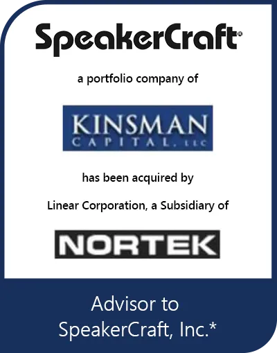 Transaction tombstone for SpeakerCraft