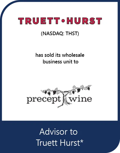Transaction tombstone for Truett – Hurst INC.