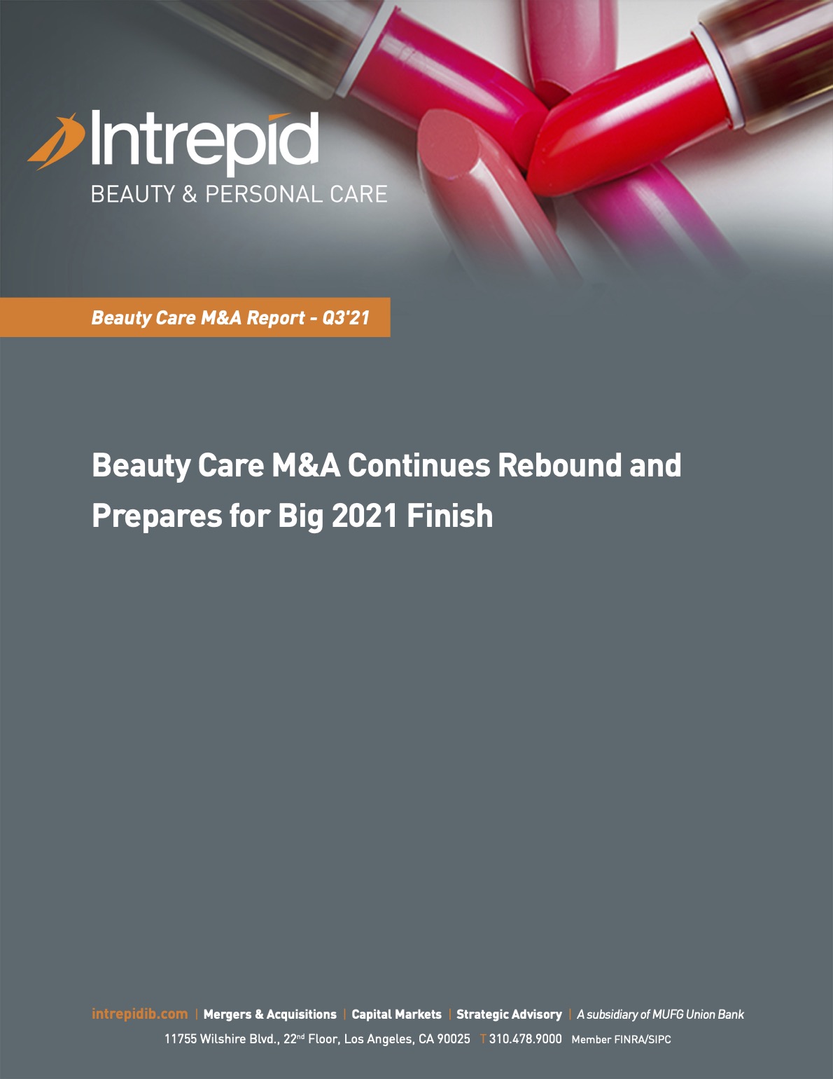 Beauty Care M&A Continues Rebound and  Prepares for Big 2021 Finish PDF cover
