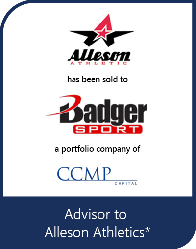 Transaction tombstone for Alleson Athletic