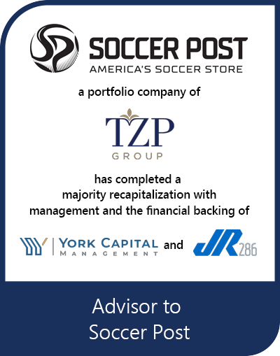 Transaction tombstone for Soccer Post – York Capital