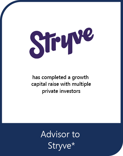 Transaction tombstone for Stryve